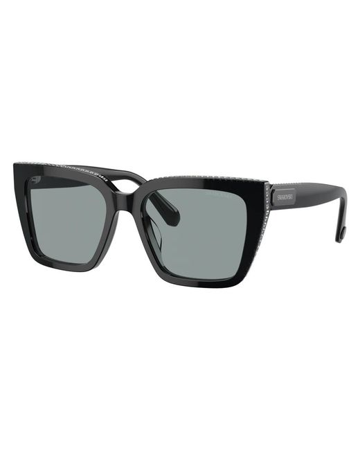 Swarovski Zonnebrillen in het Black