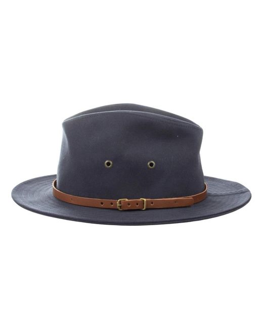 Eleventy Blue Hats for men