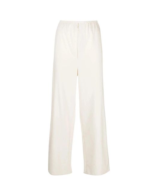 Baserange White Wide Trousers