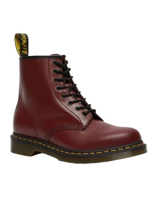 Dr. Martens Brown 1460 Lace-Up Boots