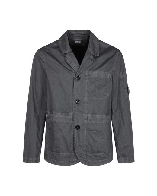 C P Company Gray Blazers for men