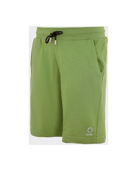 Suns Green Casual Shorts for men