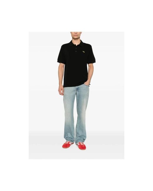 KENZO Black Polo Shirts for men
