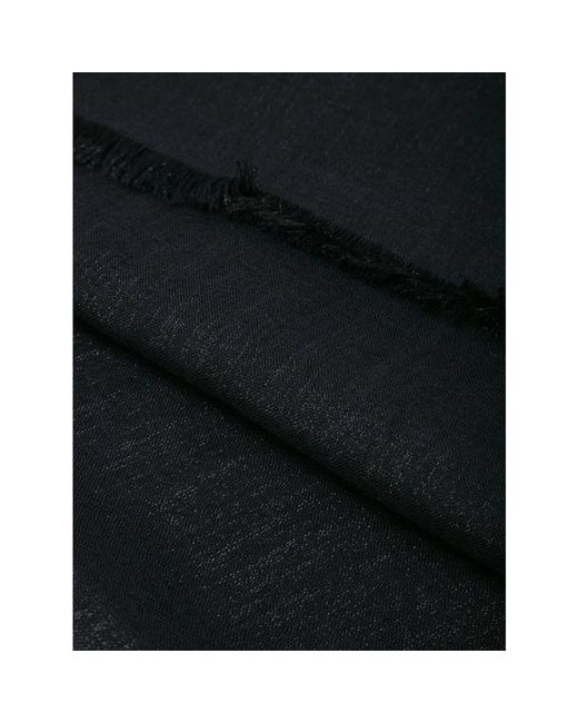Brunello Cucinelli Black Winter Scarves
