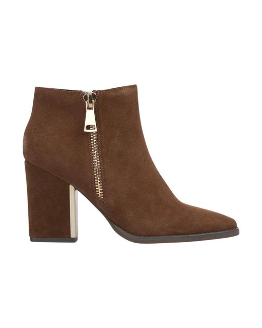 Alma En Pena. Brown Heeled Boots