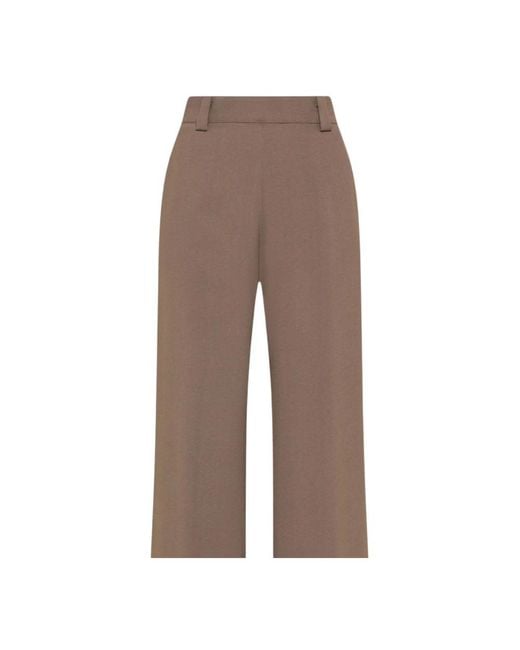 Seventy Brown Wide Trousers