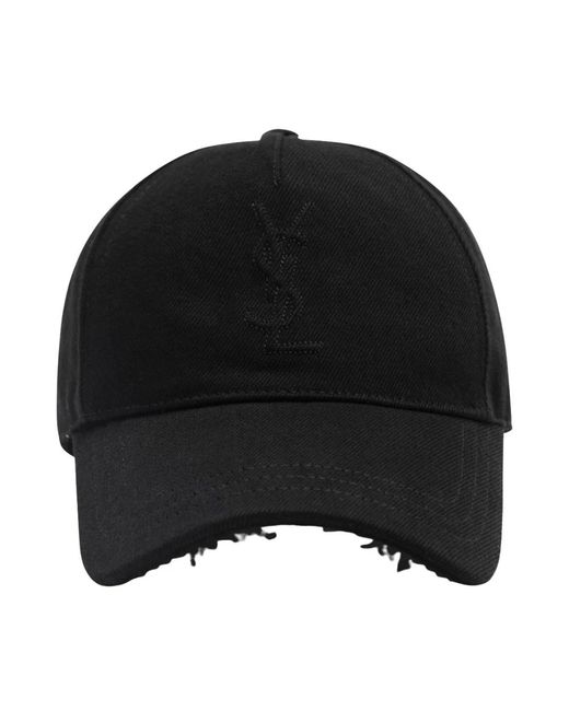 Saint Laurent Black Hats & Caps for men