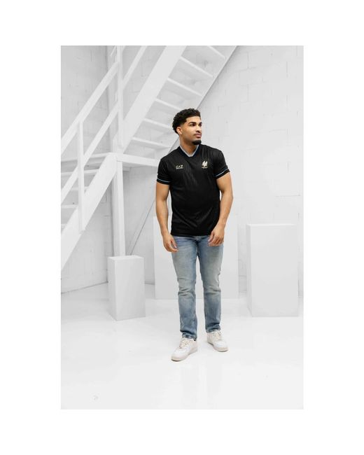 Emporio Armani Black T-Shirts for men