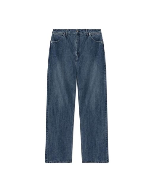 Jil Sander Straight Jeans in het Blue voor heren