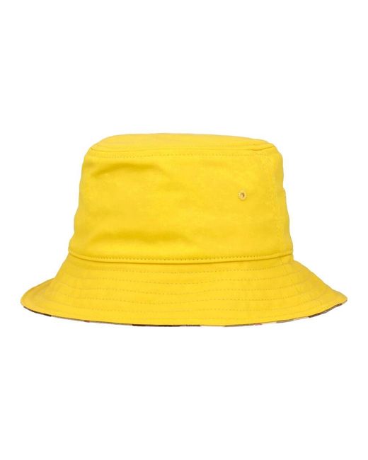 Hats Burberry de hombre de color Yellow