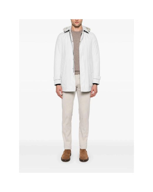 Woolrich Gray Round-Neck Knitwear for men