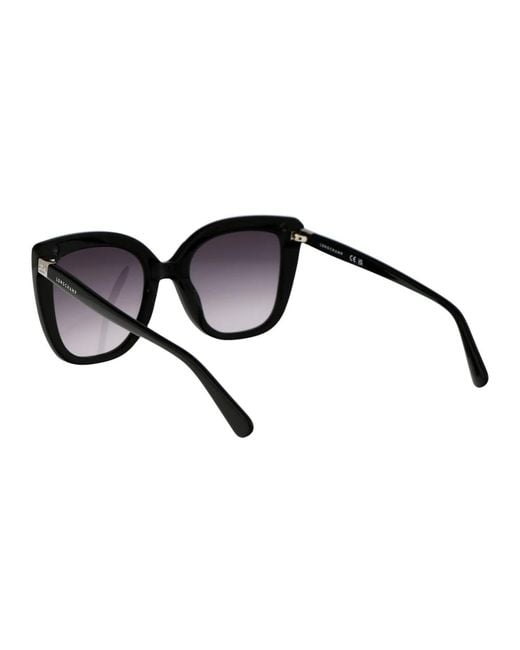 Longchamp Black Stylische sonnenbrille für sonnige tage