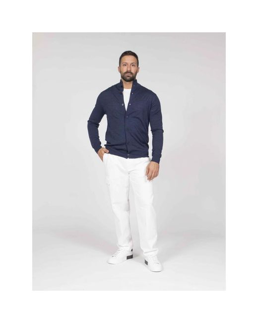 Ballantyne Cardigans in het Blue voor heren