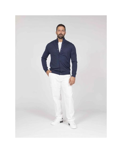 Ballantyne Cardigans in het Blue voor heren