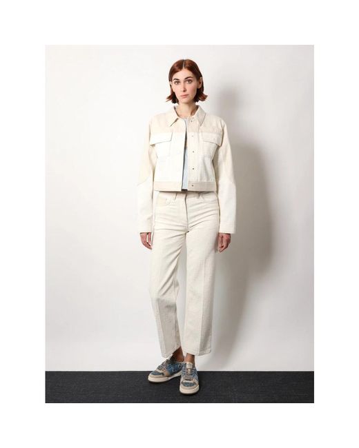 Fendi White Denim Jackets