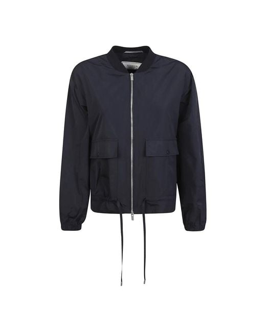 Peserico Blue Bomber Jackets