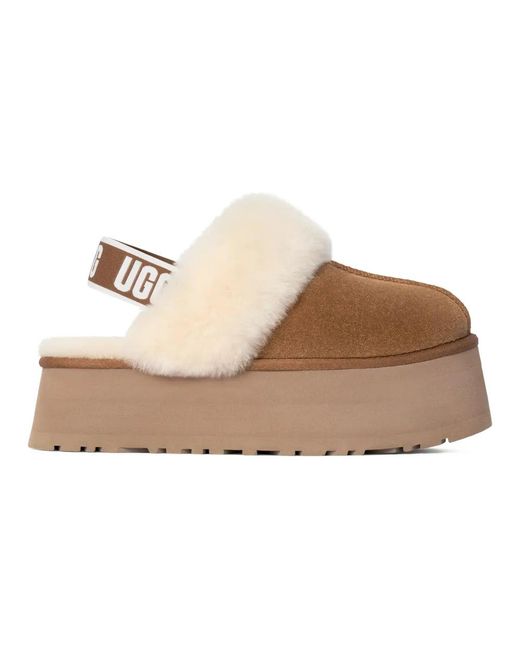 Flat Sandals Ugg de color Natural