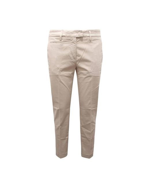 Dondup Natural Slim-Fit Trousers
