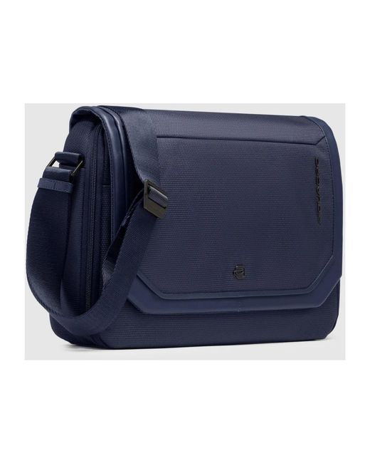 Piquadro Blue Messenger Bags for men