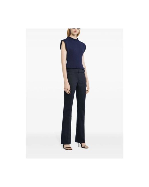 Courreges Blue Sleeveless Tops