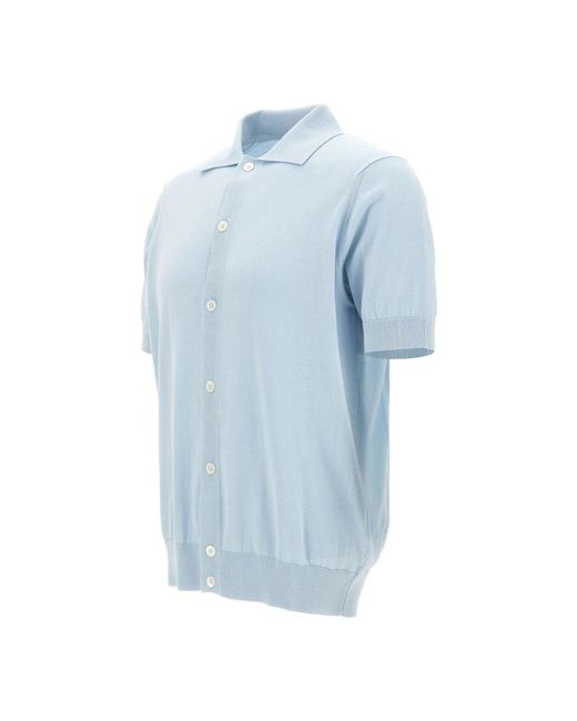 FILIPPO DE LAURENTIIS Blue Cardigans for men