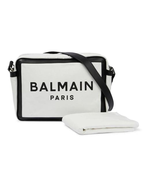 Balmain Black Cross Body Bags