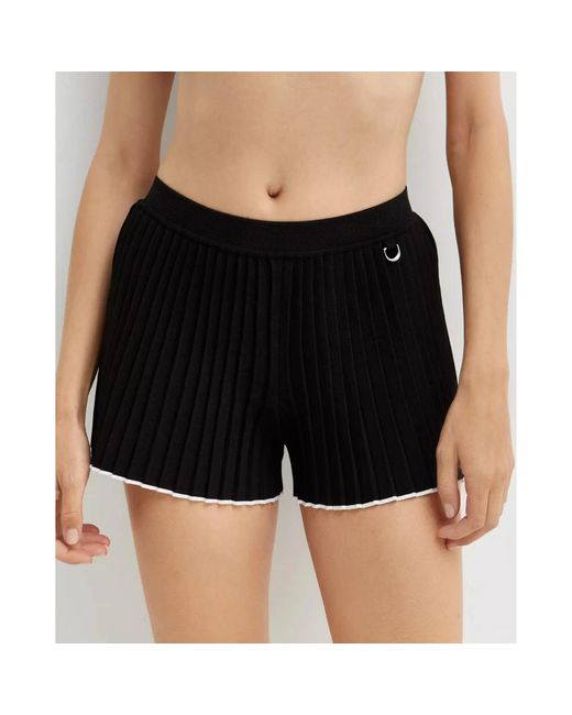 Jacquemus Black Short Shorts