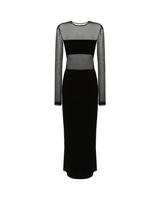 Norma Kamali Black Maxi Dresses
