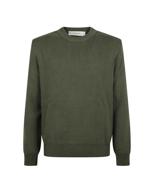 Round-Neck Knitwear Golden Goose Deluxe Brand pour homme en coloris Green