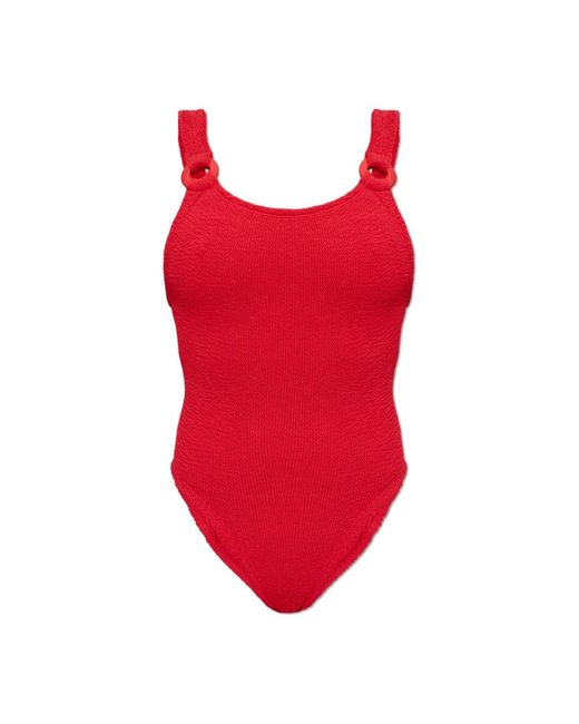 Hunza G Red One-Piece