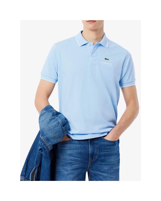 Lacoste Blue Polo Shirts for men