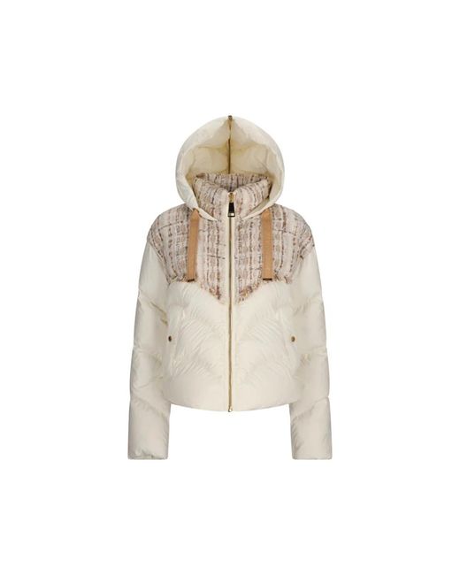 Khrisjoy Tweed Hug Stijlvolle Modieuze Kleding in het White