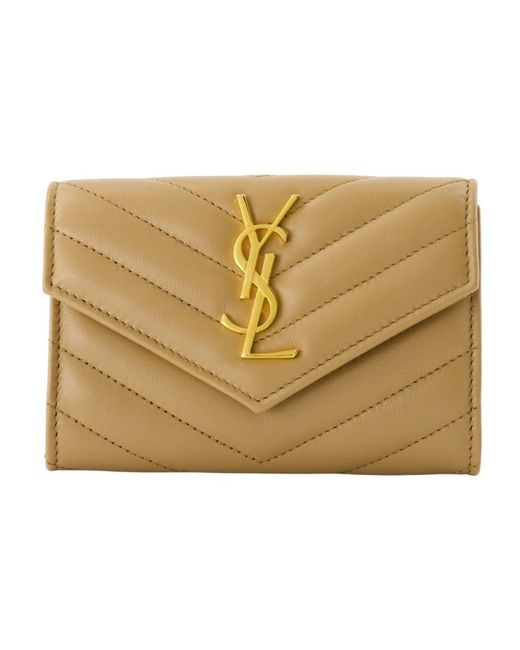 Saint Laurent Clutches in het Metallic