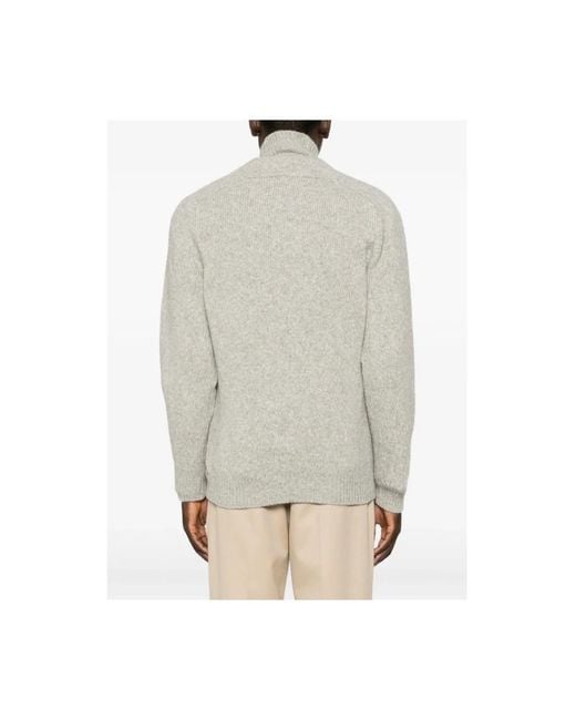 Scaglione Gray Turtlenecks for men