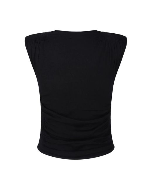 Sleeveless Tops di Alexander Wang in Black
