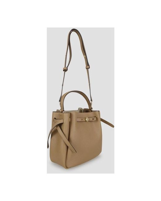 Tory Burch Natural Bucket Bags