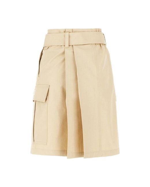 KENZO Cargo Knie Rok in het Natural