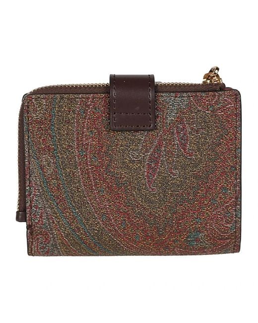 Etro Brown Wallets & Cardholders