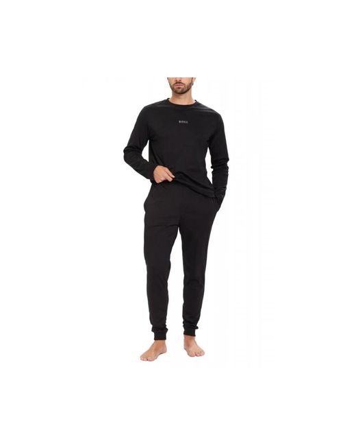 Pyjamas di HUGO in Black da Uomo