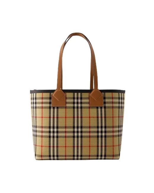 Burberry Brown Tote Bags