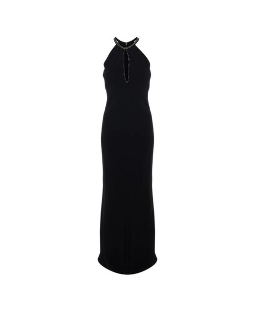 Max Mara Black Klassisches fernet schwarzes kleid