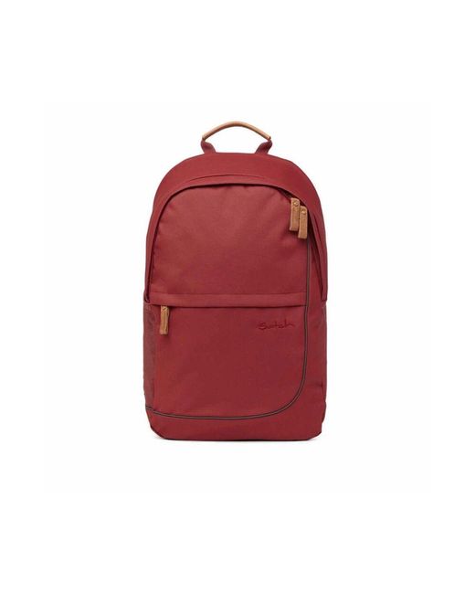Satch Red Neutraler Daypack