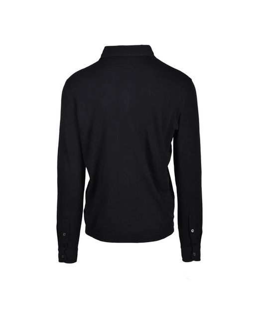 FILIPPO DE LAURENTIIS Blue Polo Shirts for men