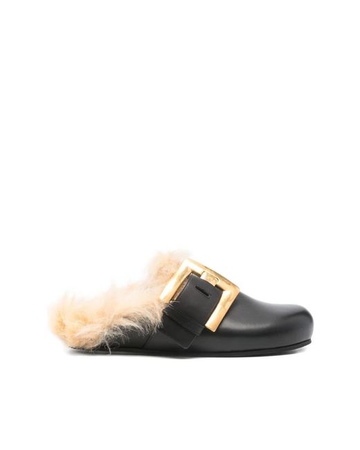 Balmain Black Mules