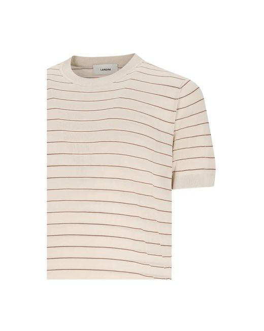 Lardini Sweaters in het Natural voor heren