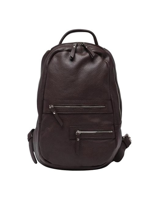 Doucal's Brown Backpacks for men