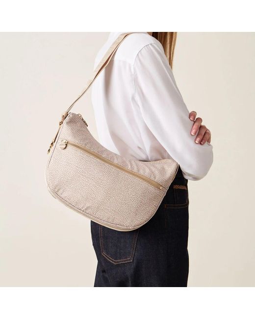 Shoulder Bags Borbonese de color Gray