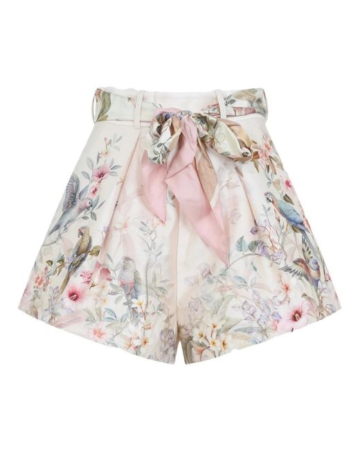 Zimmermann Red Short Shorts