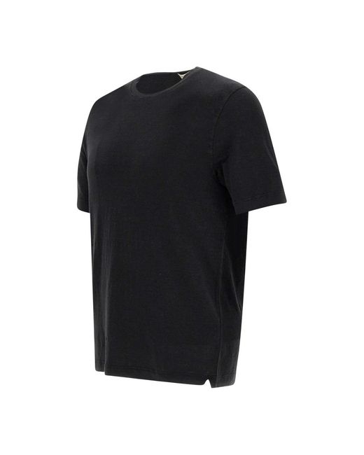 FILIPPO DE LAURENTIIS Black T-Shirts for men