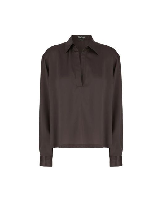 Blouses Tom Ford de color Brown